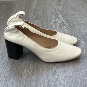 Everlane The Day Leather Heels Size 8